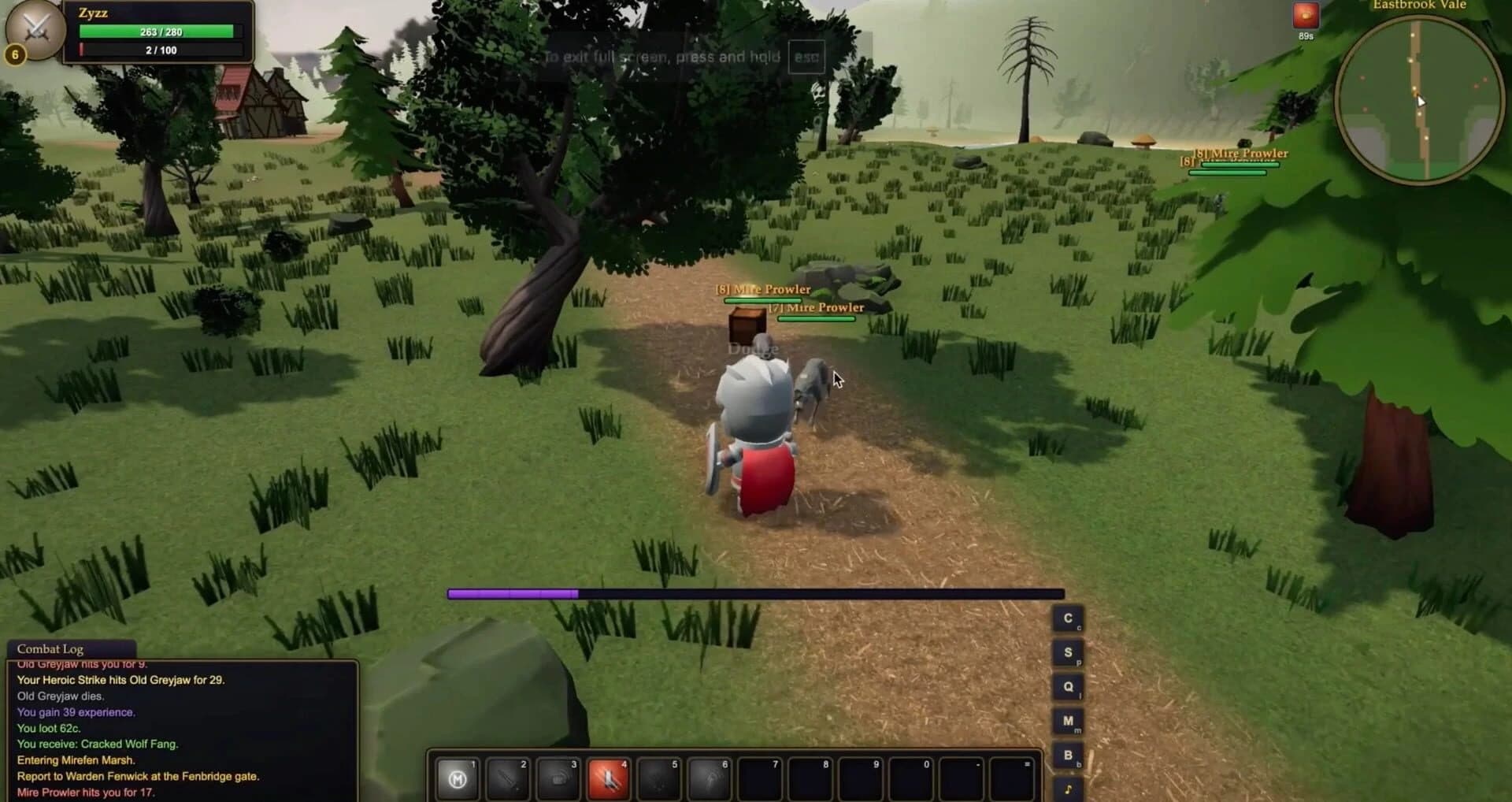 World of Claudecraft screenshot 9