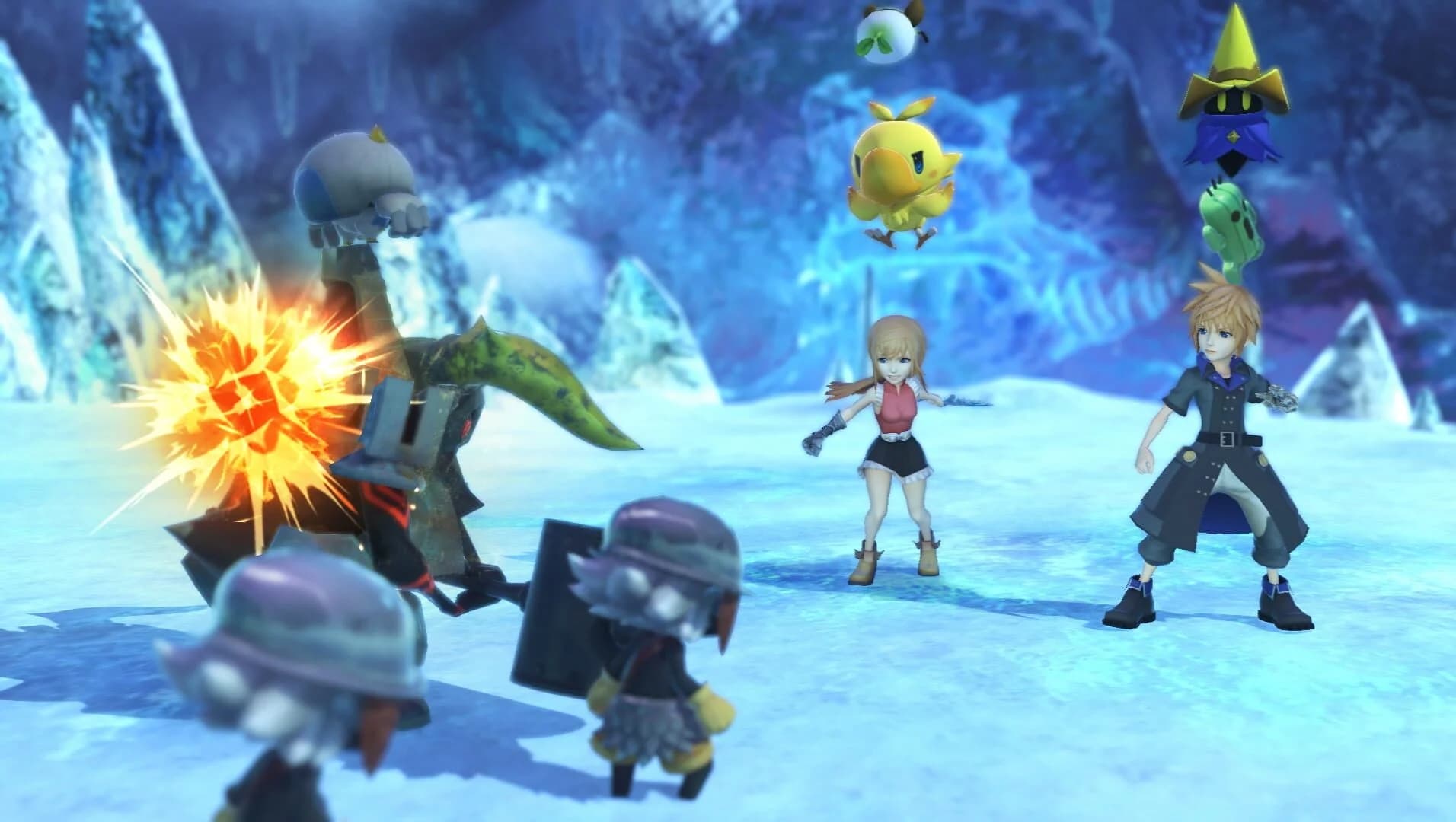 World of Final Fantasy screenshot 1