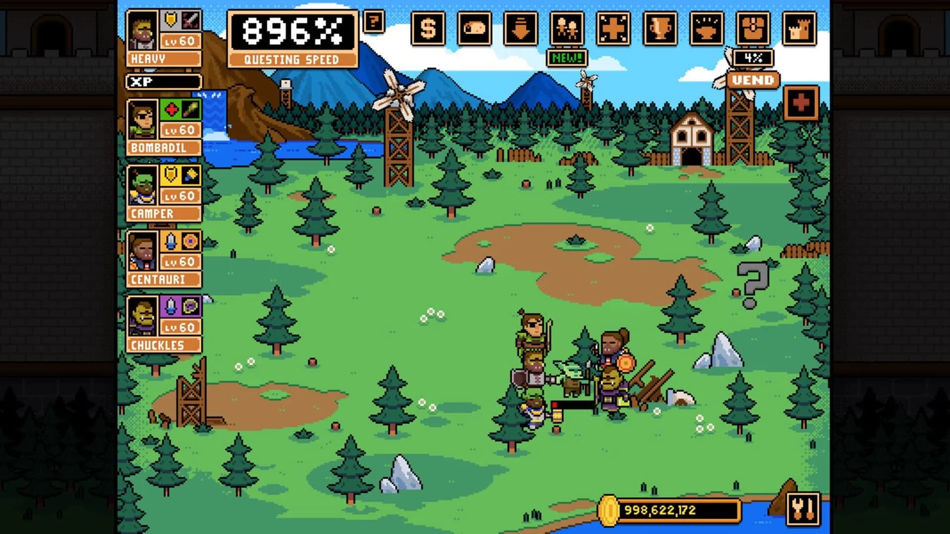 World of Talesworth: Idle MMO Simulator screenshot 1