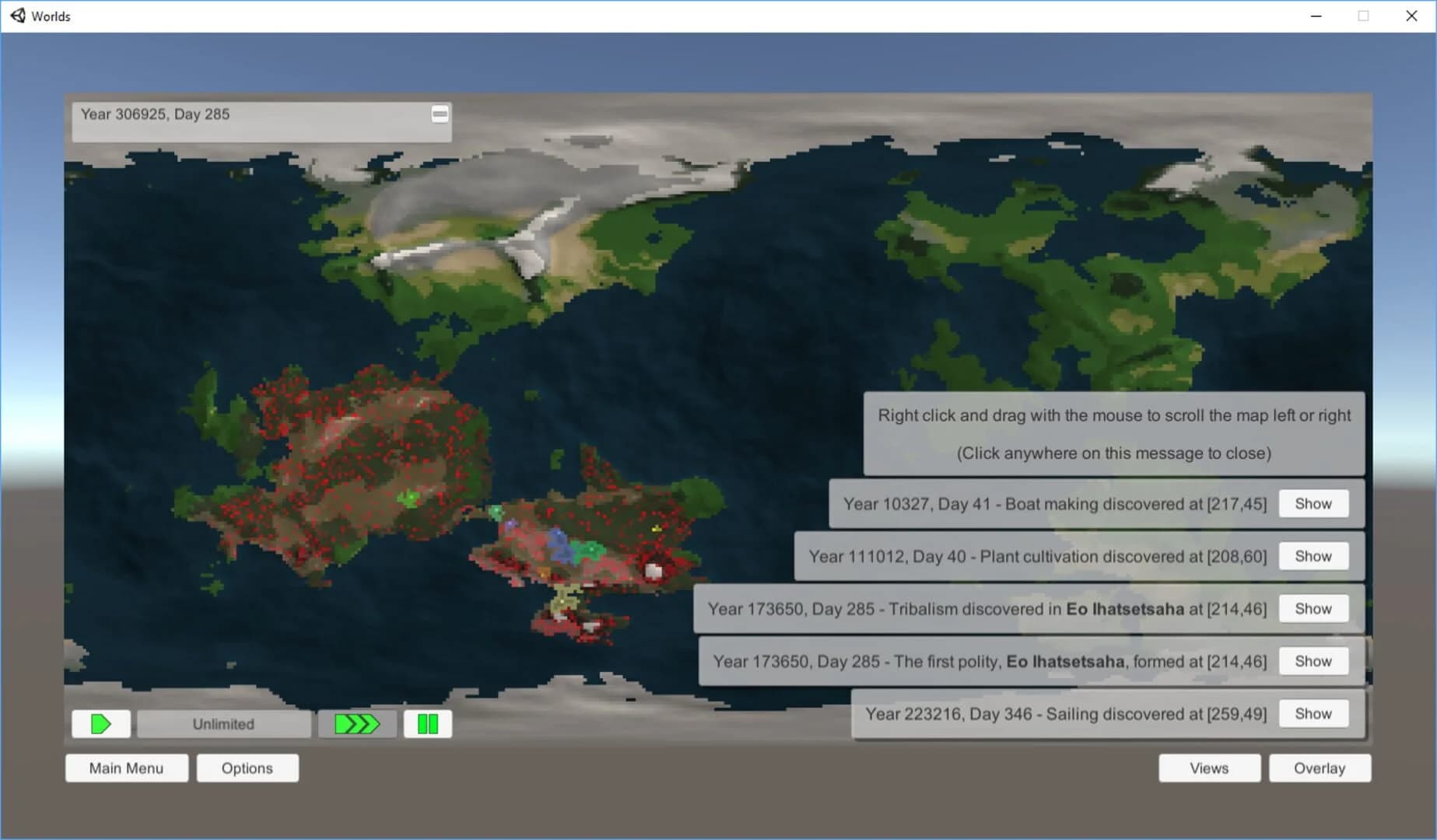 Worlds: History Simulator screenshot 5