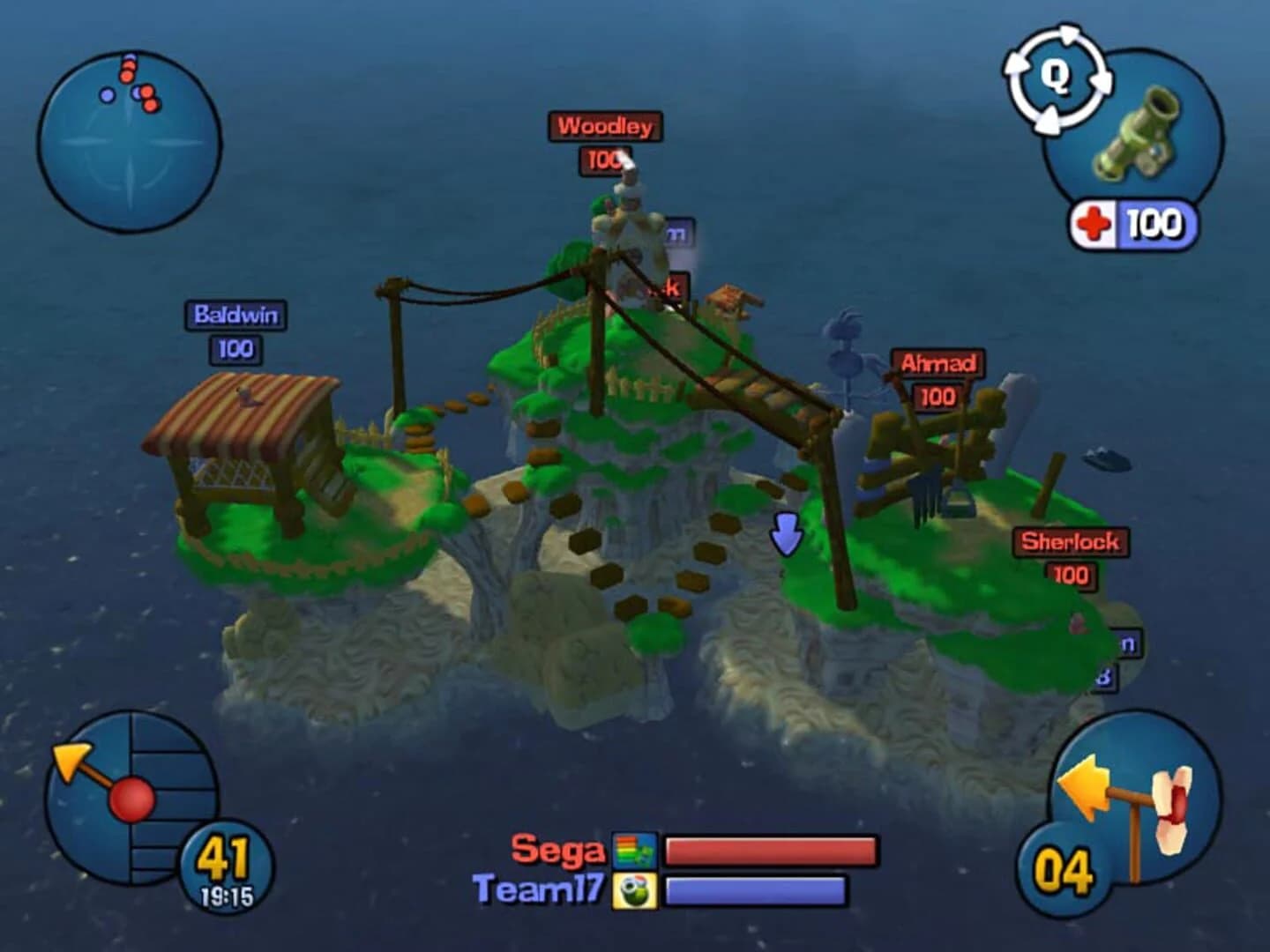 Worms 3D screenshot 3