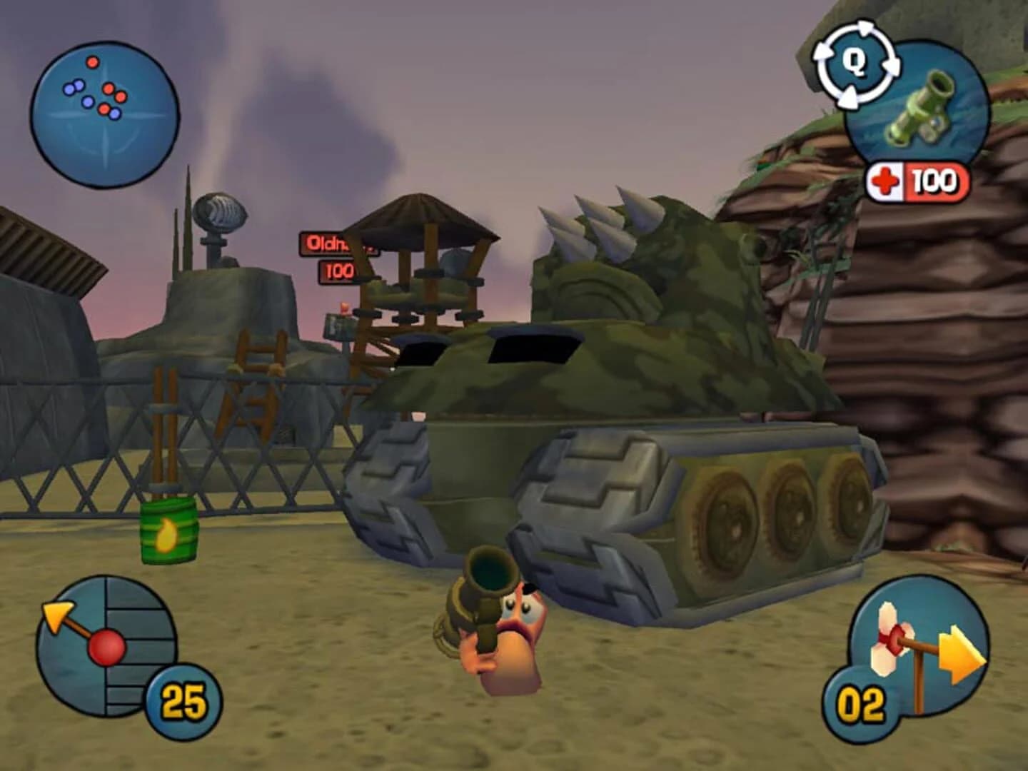 Worms 3D screenshot 2
