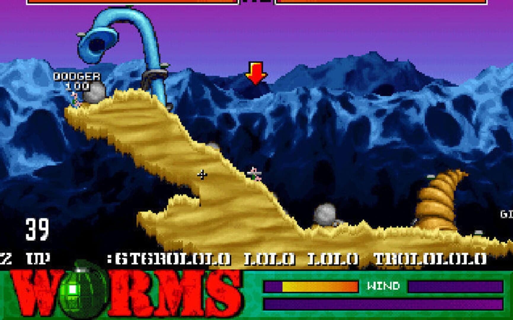 Worms United screenshot 1