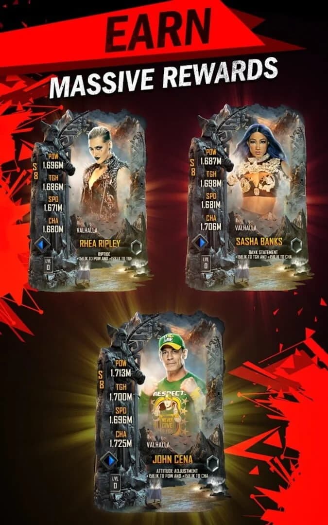 WWE SuperCard screenshot 1