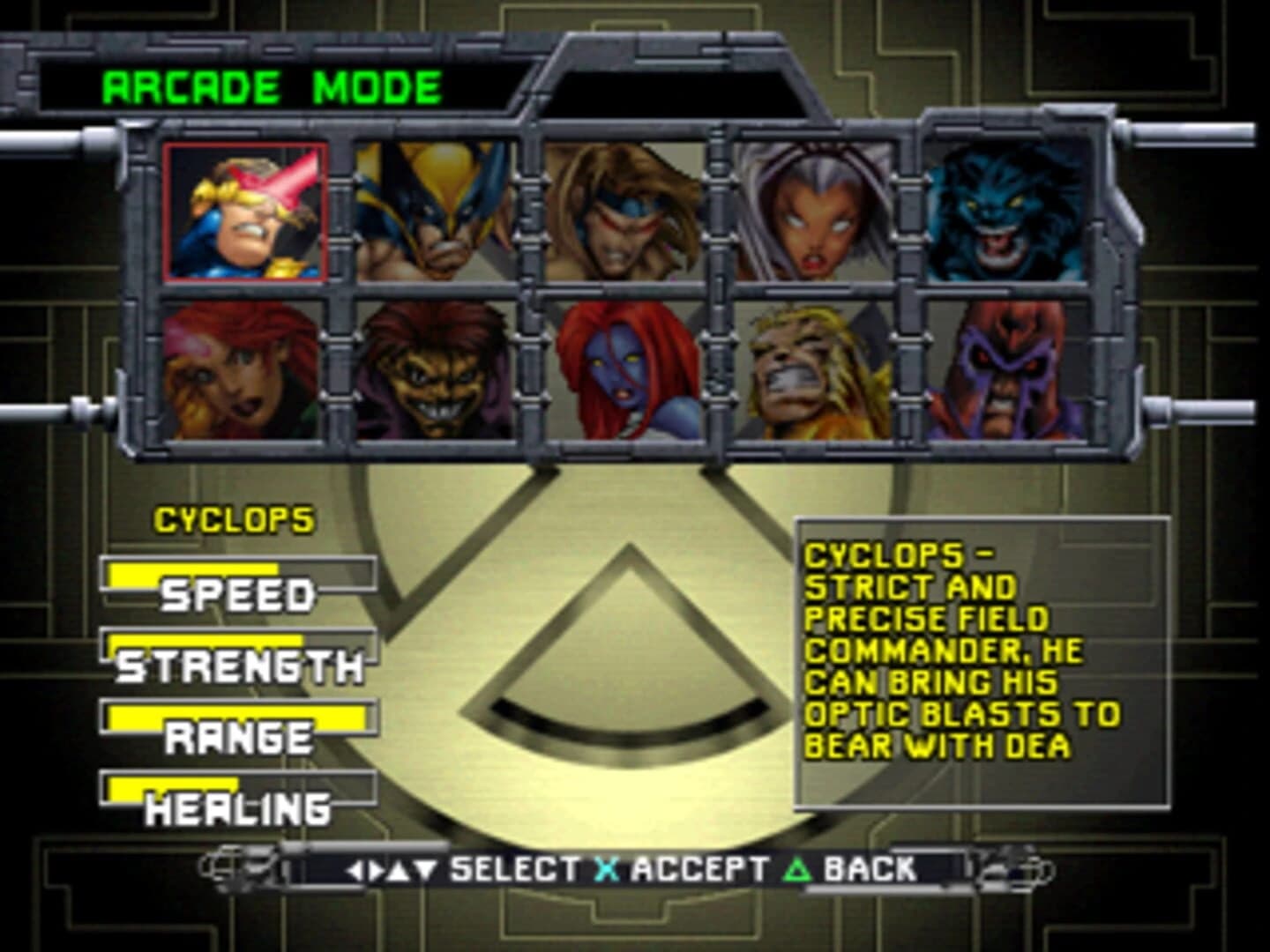 X-Men: Mutant Academy screenshot 1