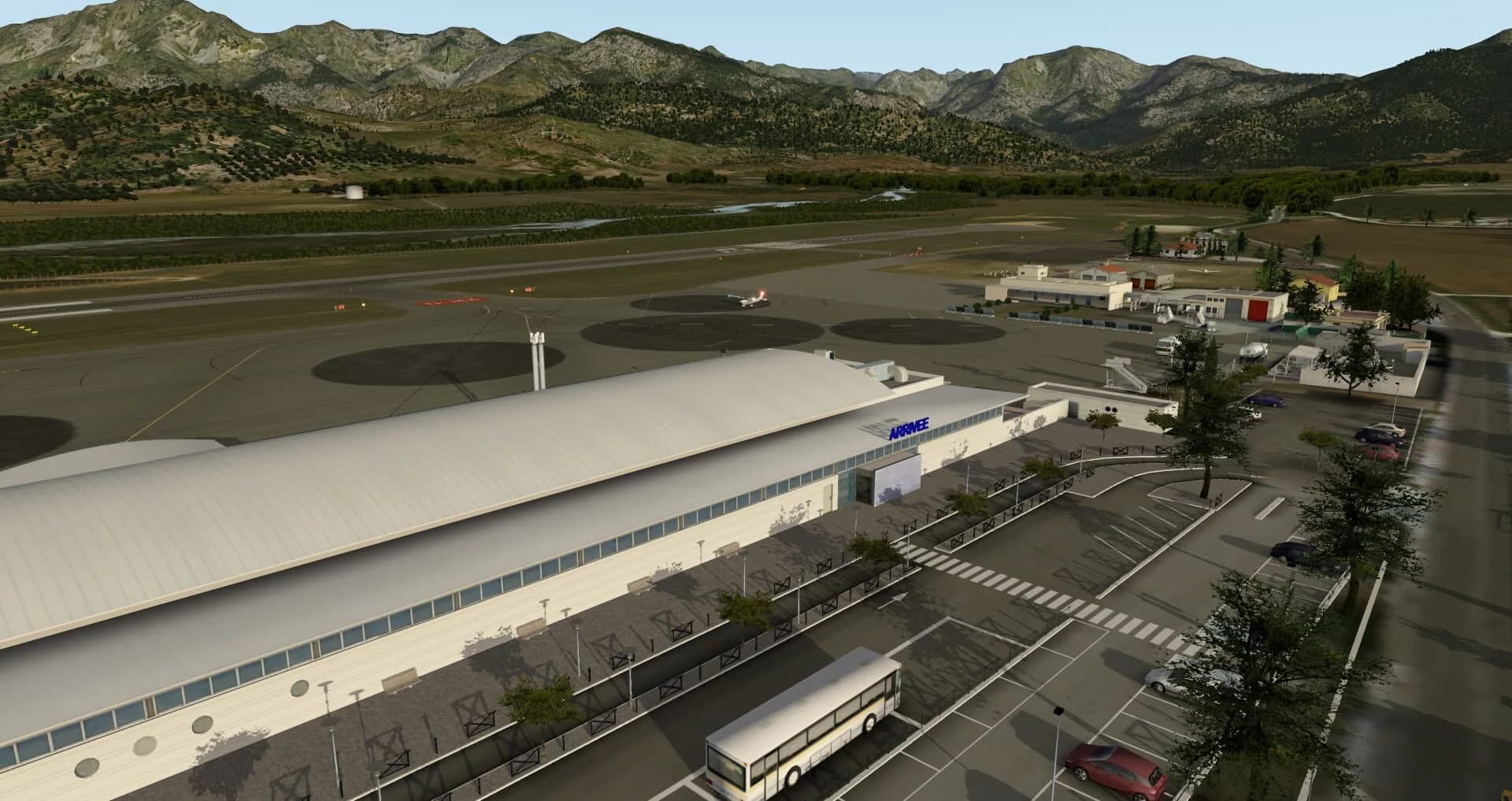 X-Plane 11: Aerosoft - Airport Calvi screenshot 3