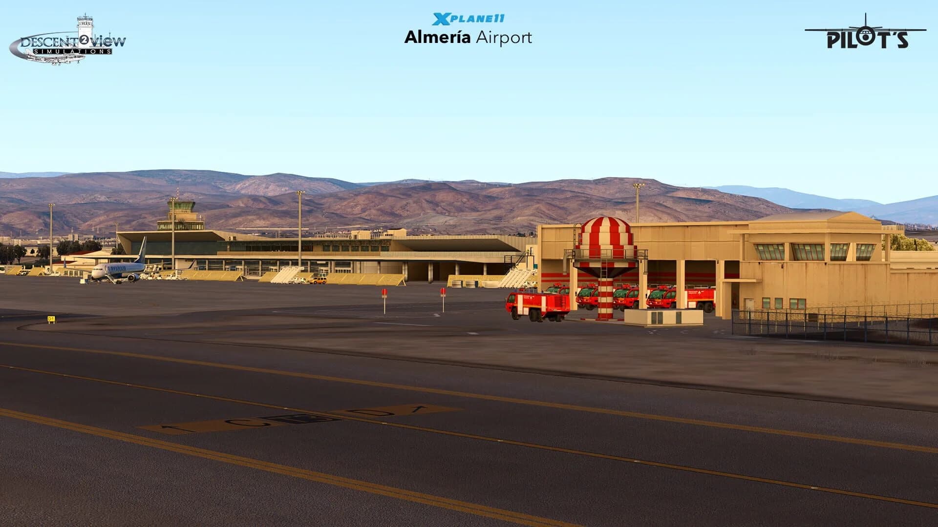 X-Plane 11: Pilot's - LEAM: Almeria Airport screenshot 1