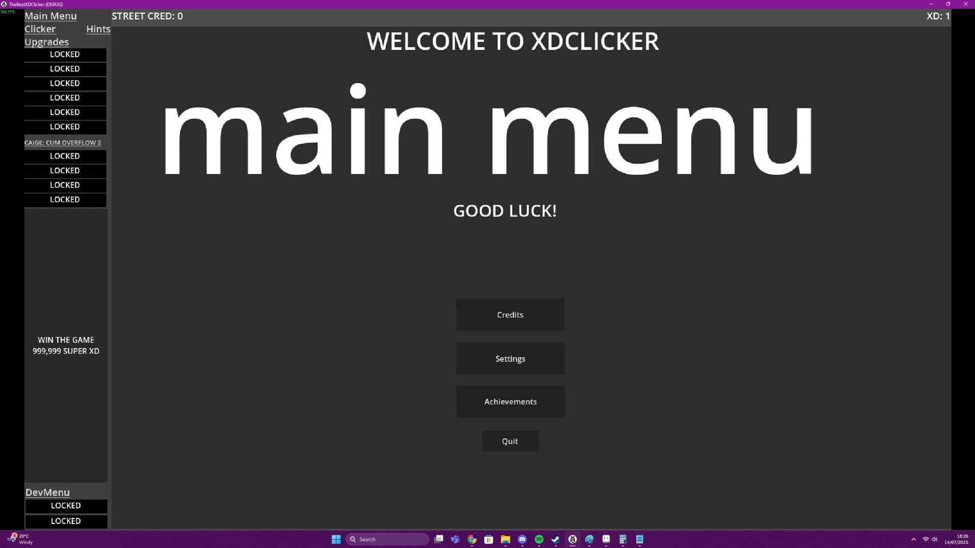 Xd Clicker screenshot 1