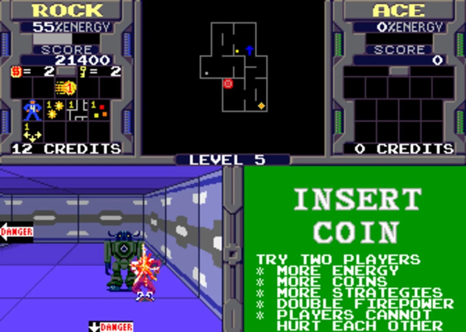 Xybots screenshot 2
