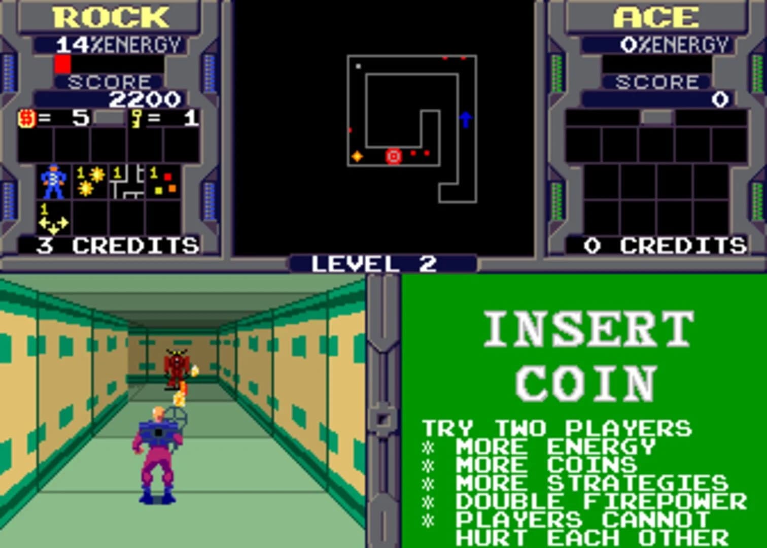 Xybots screenshot 4