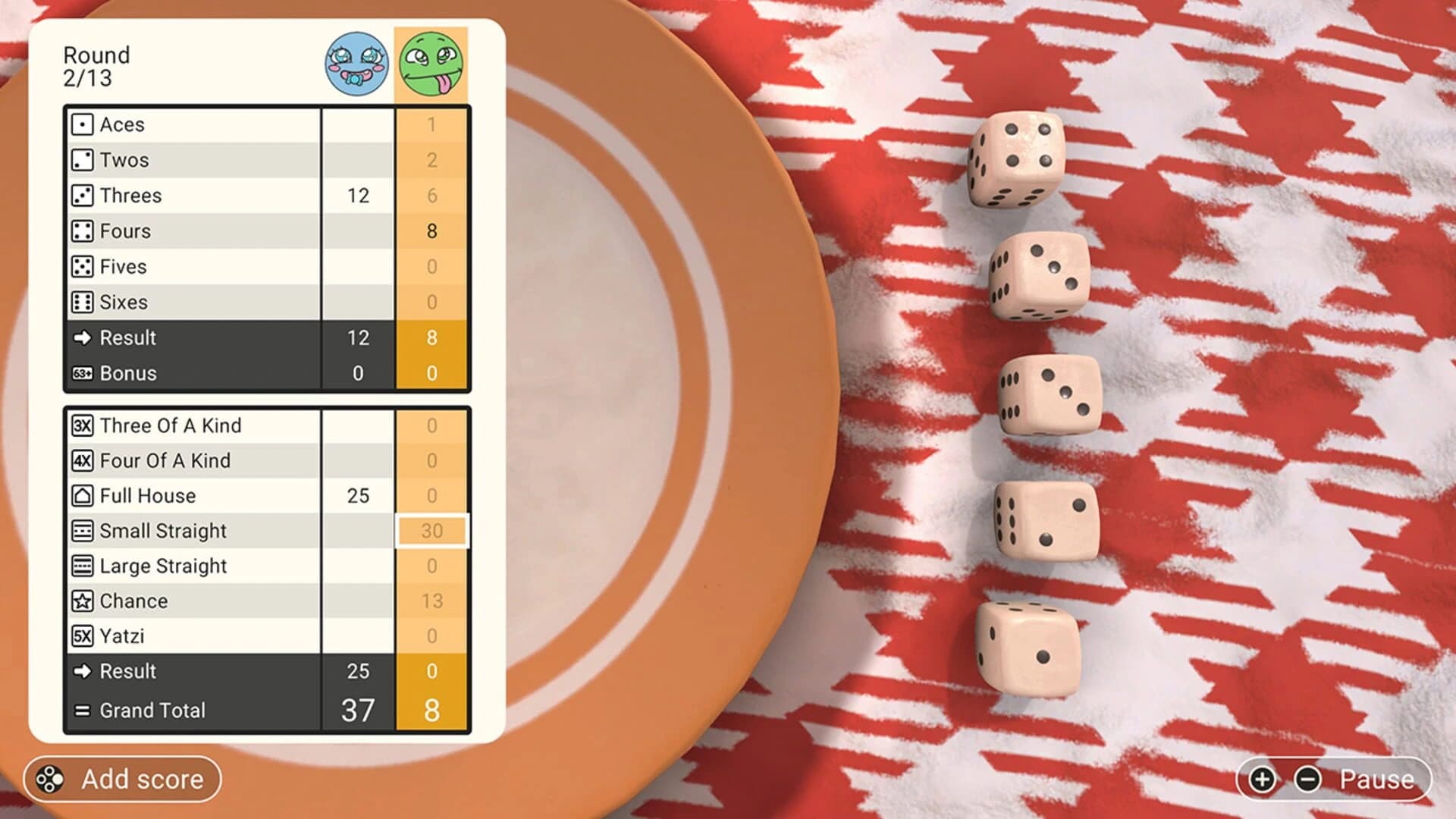 Yatzi 2 screenshot 4