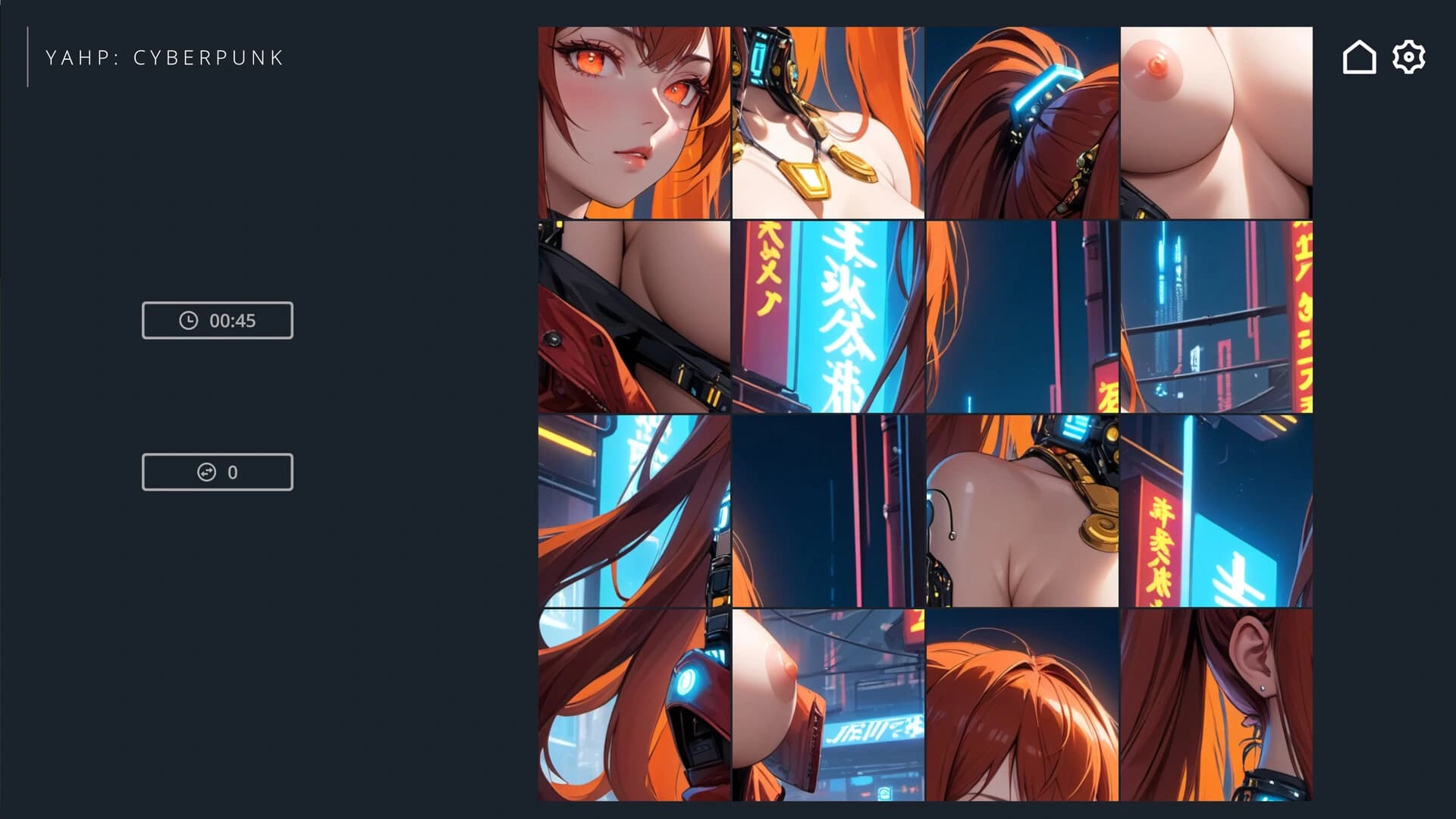 Yet Another Hentai Puzzle: Cyberpunk screenshot 2