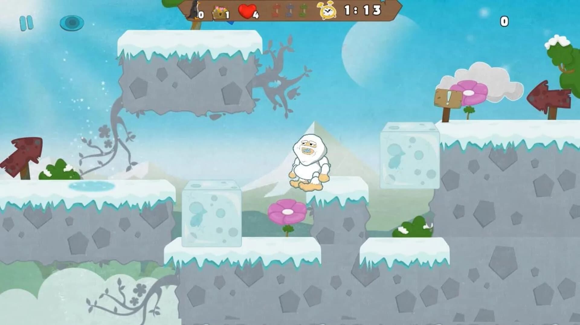 Yeti Adventure screenshot 4