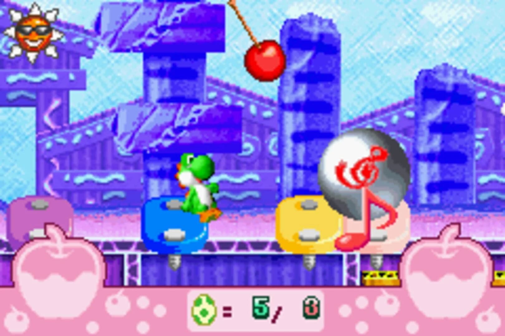 Yoshi Topsy-Turvy screenshot 1