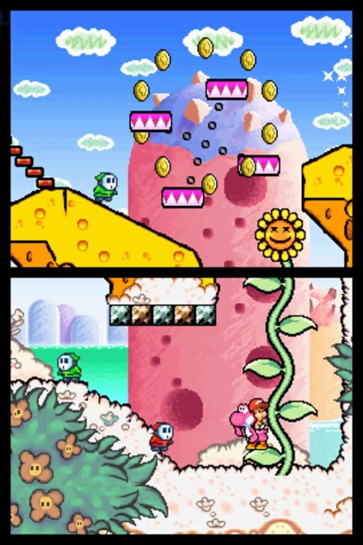 Yoshi's Island DS screenshot 1