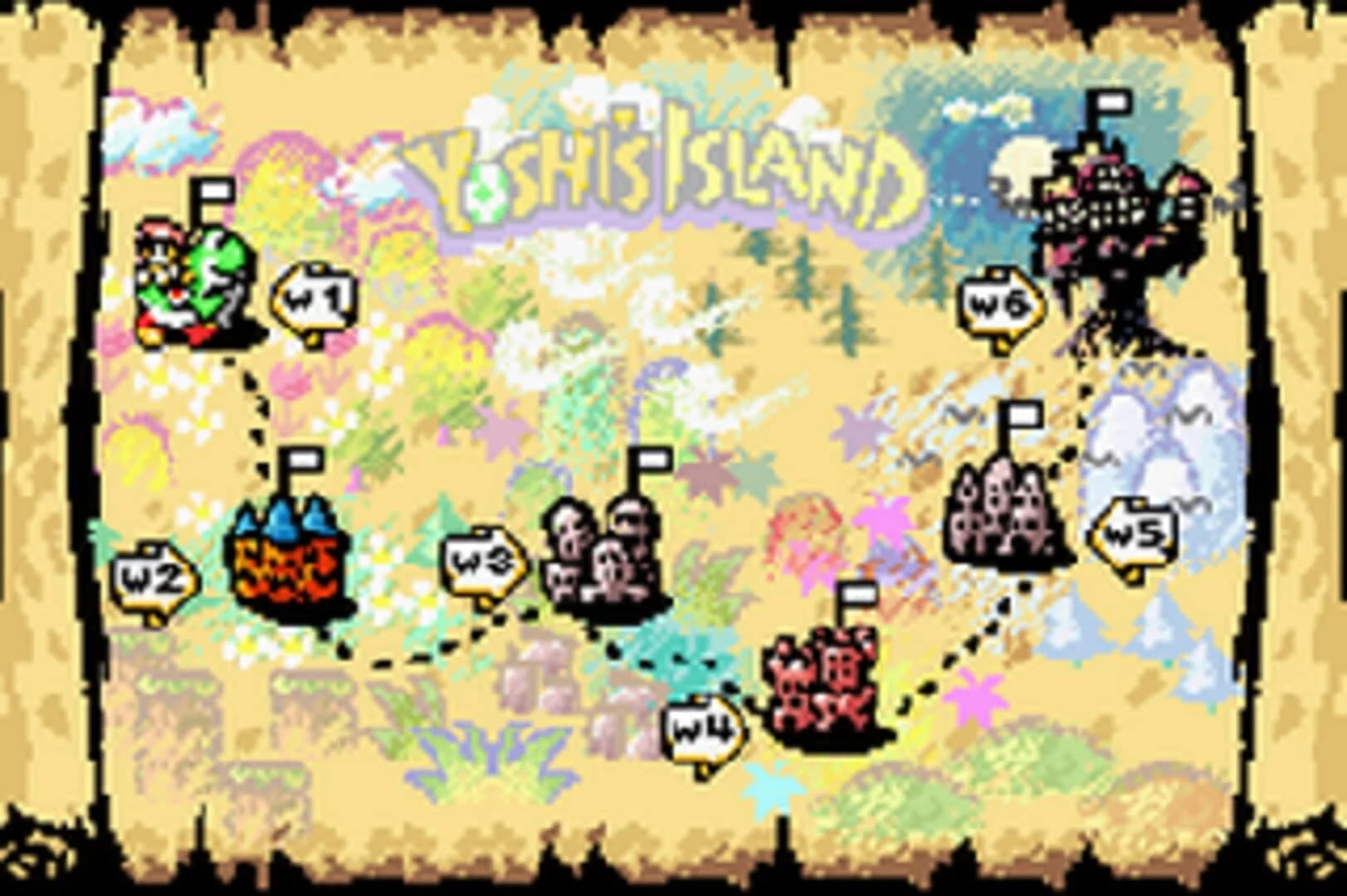 Yoshi's Island: Super Mario Advance 3 screenshot 3