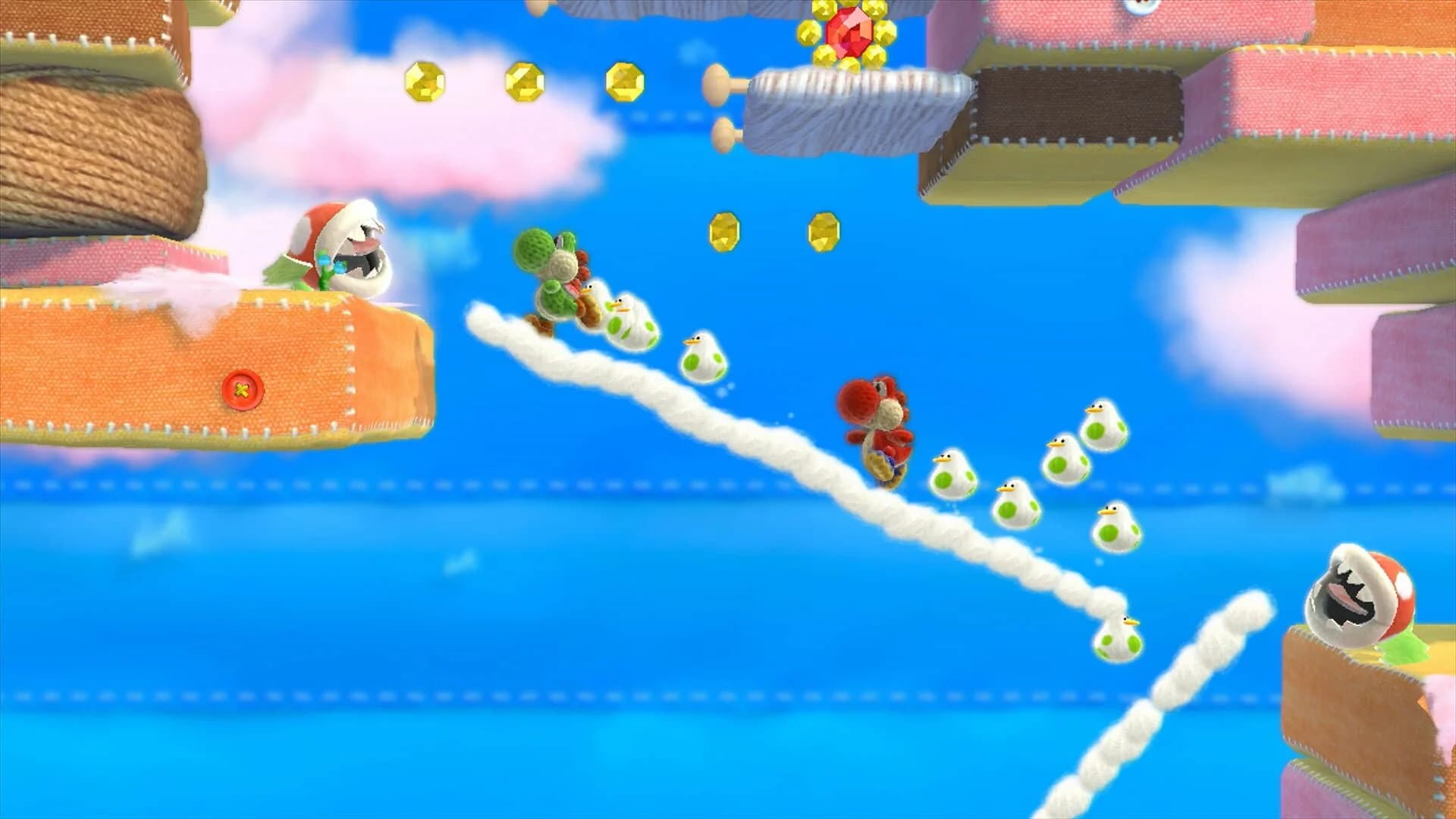 Yoshi's Woolly World screenshot 1