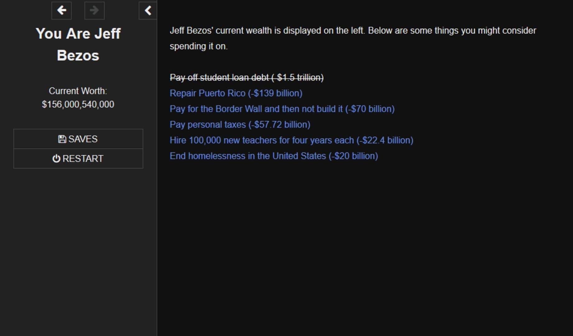 You Are Jeff Bezos screenshot 1