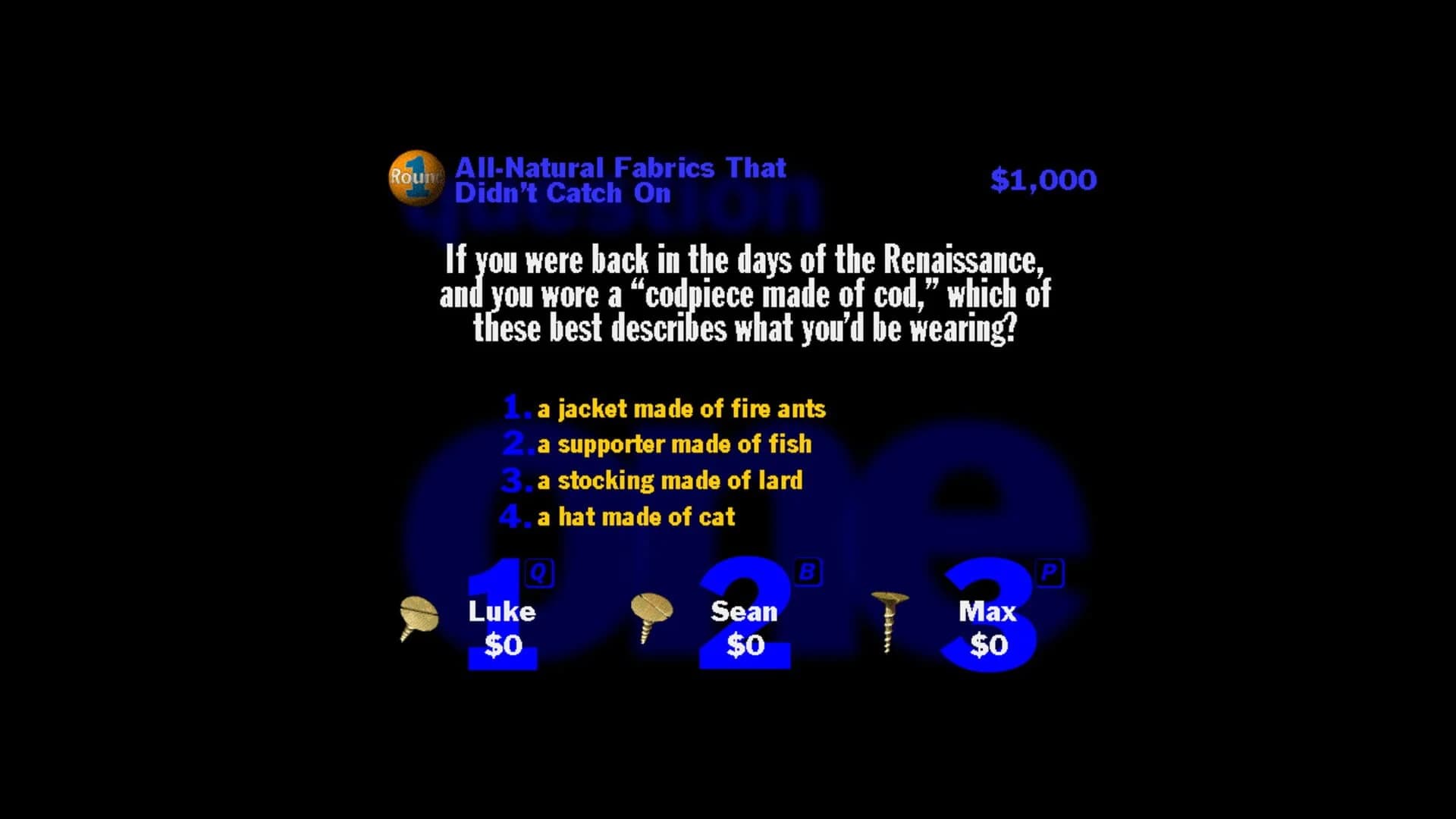 You Don't Know Jack Vol. 1 XL screenshot 2