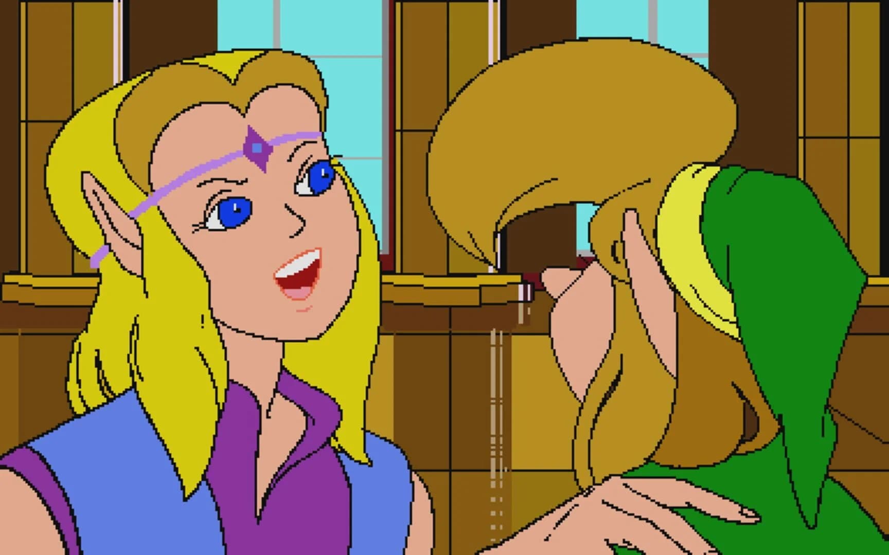 Zelda: The Wand of Gamelon screenshot 1