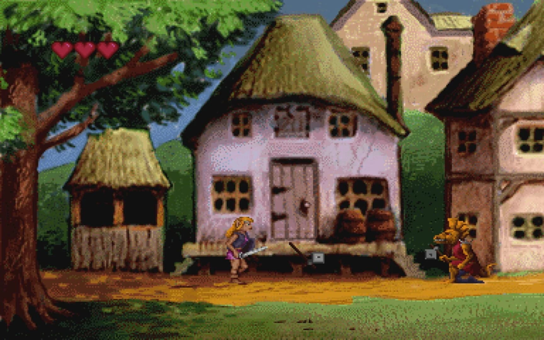 Zelda: The Wand of Gamelon screenshot 2