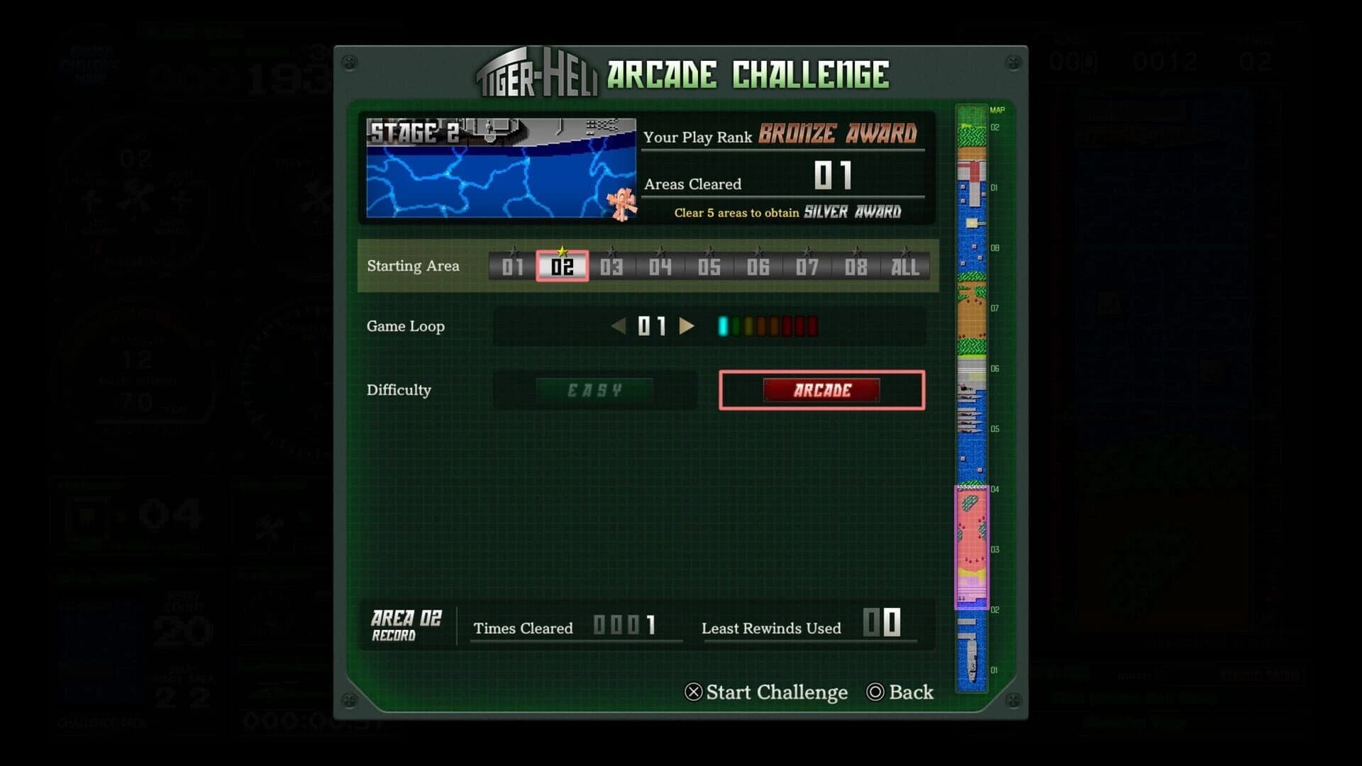 Zero Fire: Toaplan Arcade Garage screenshot 1
