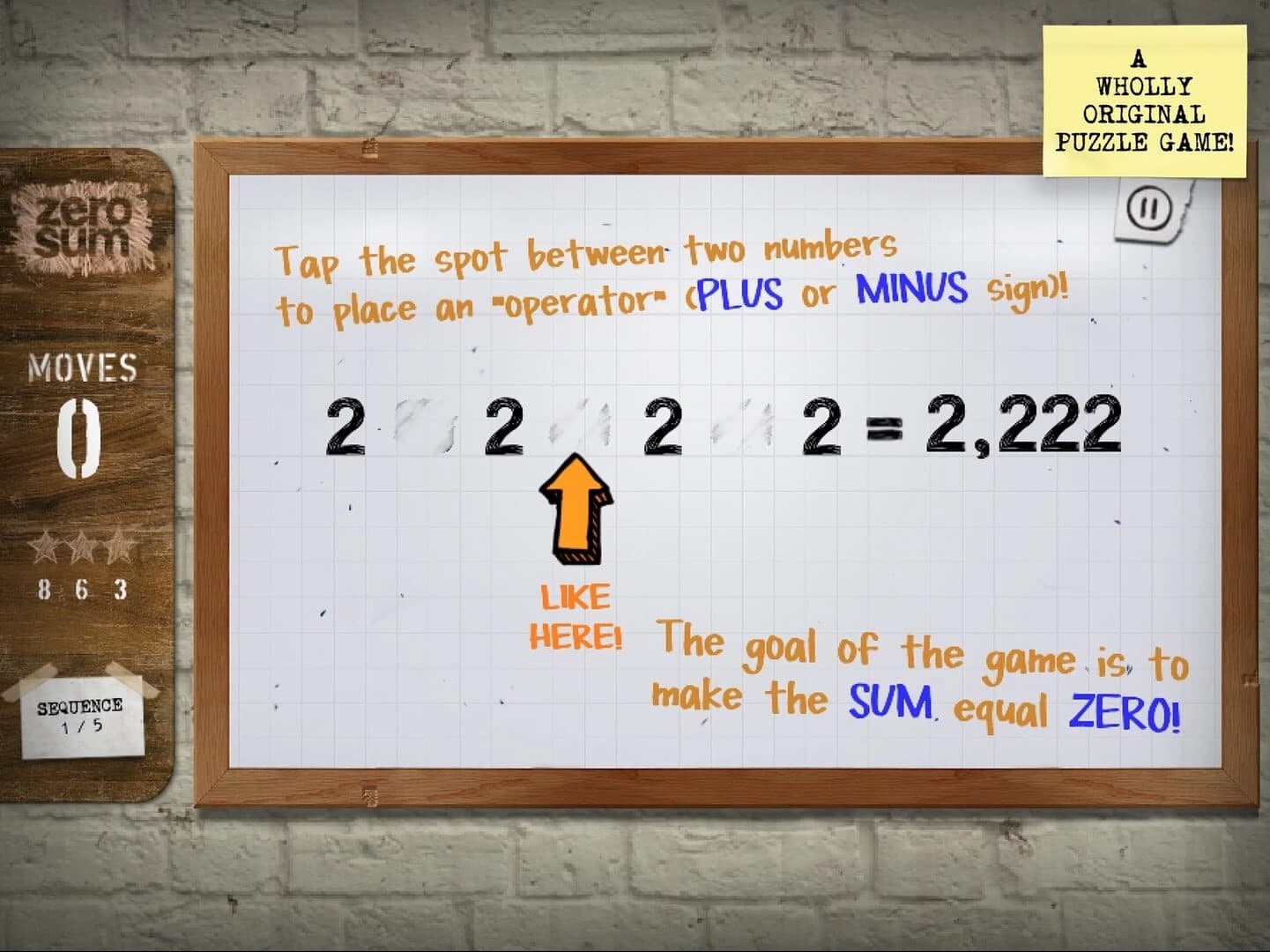 Zero/Sum screenshot 1