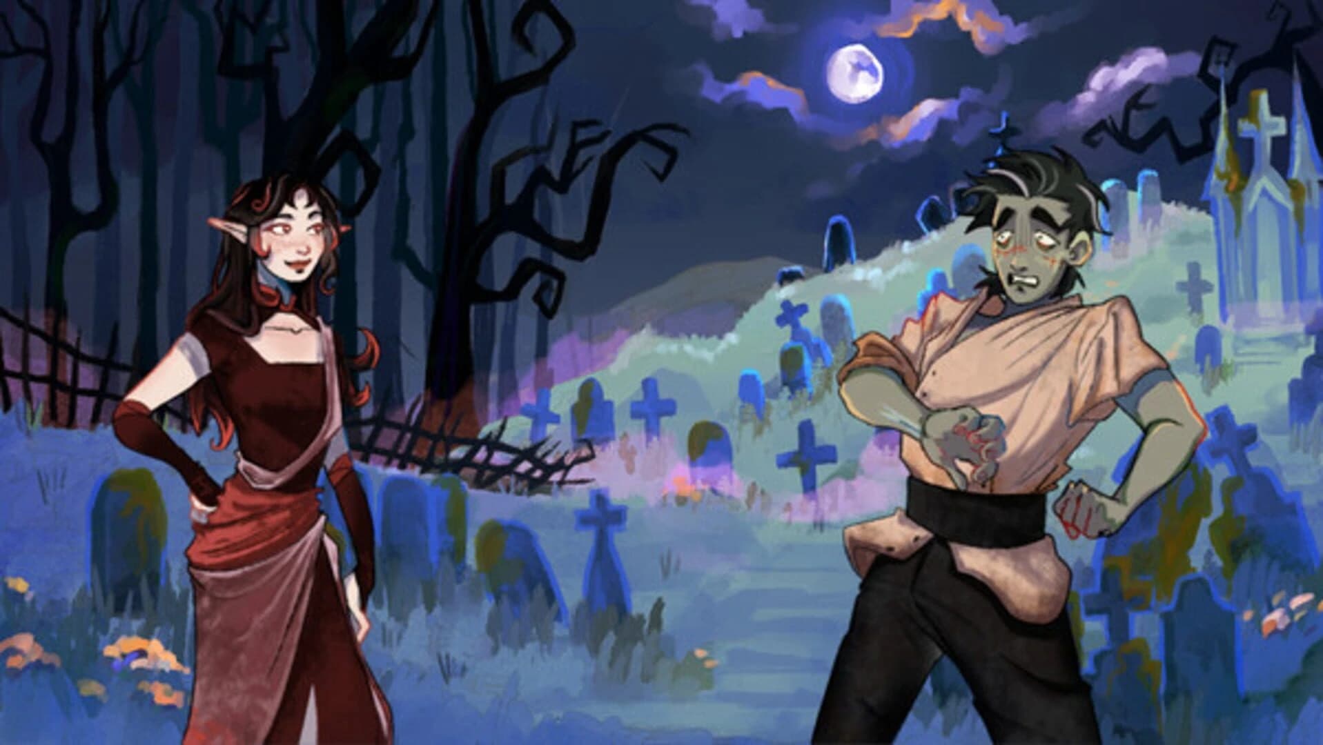 Zombeo and Vampireta screenshot 5