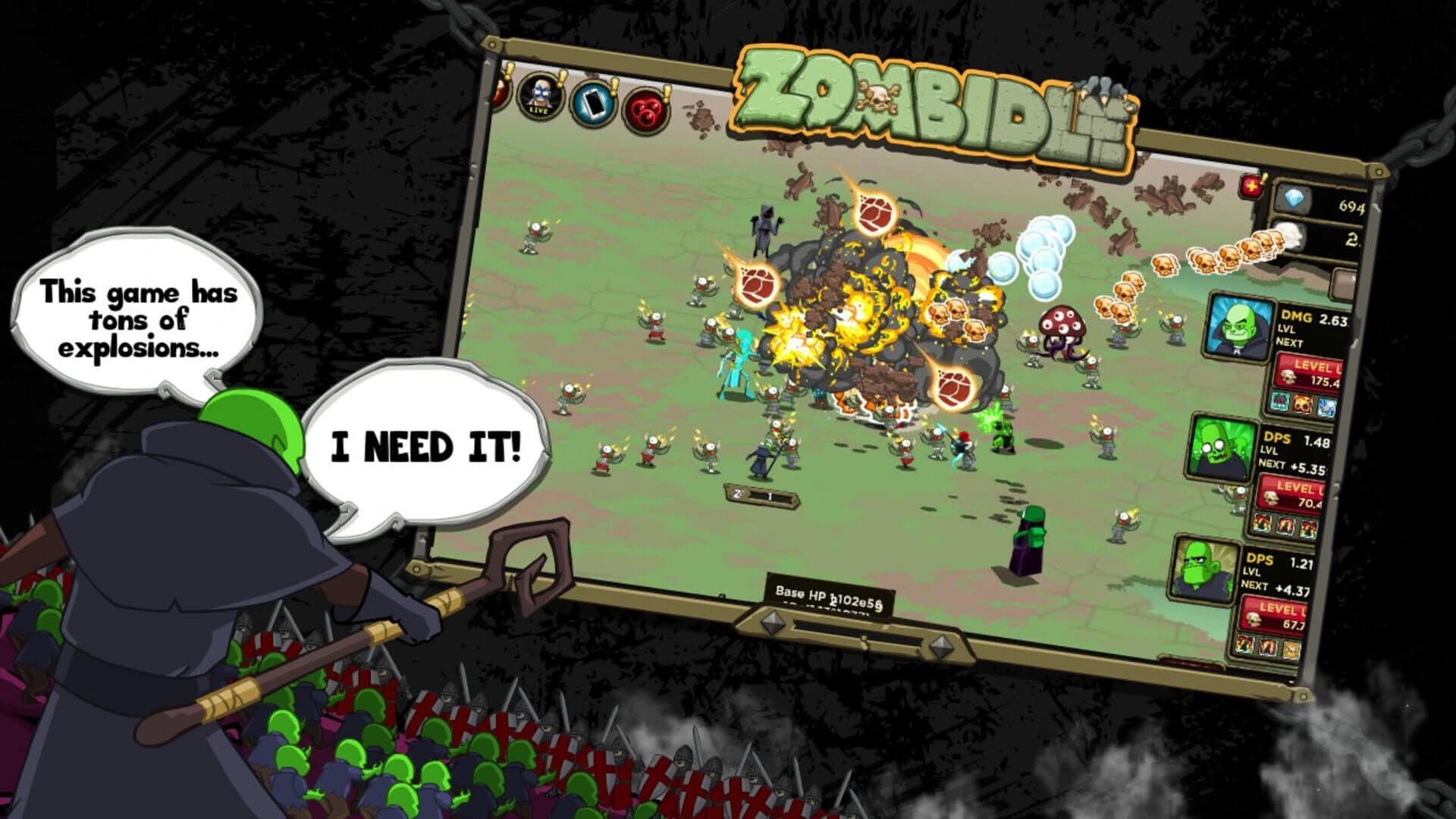 Zombidle: Remonstered screenshot 4