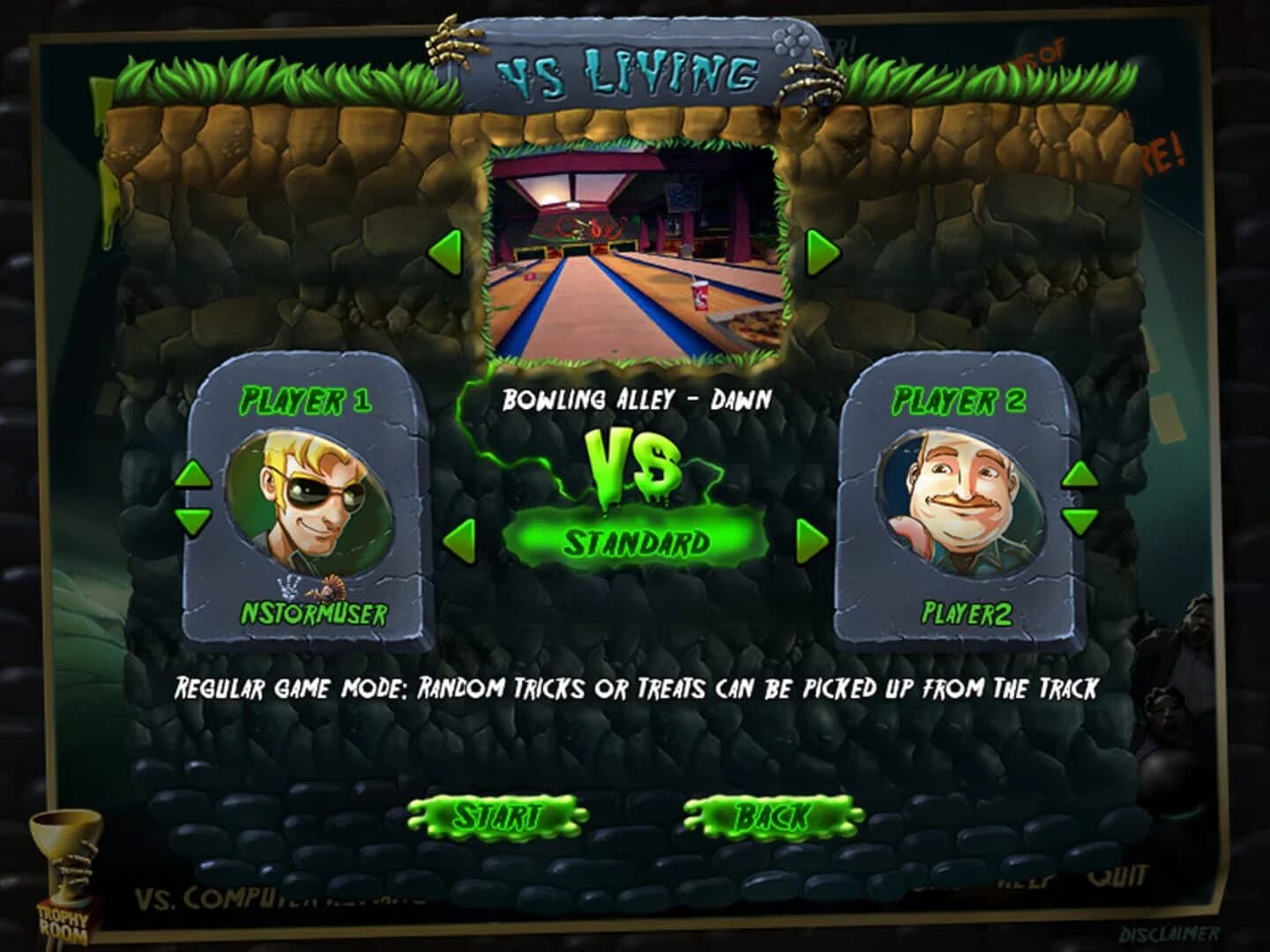 Zombie Bowl-O-Rama screenshot 3