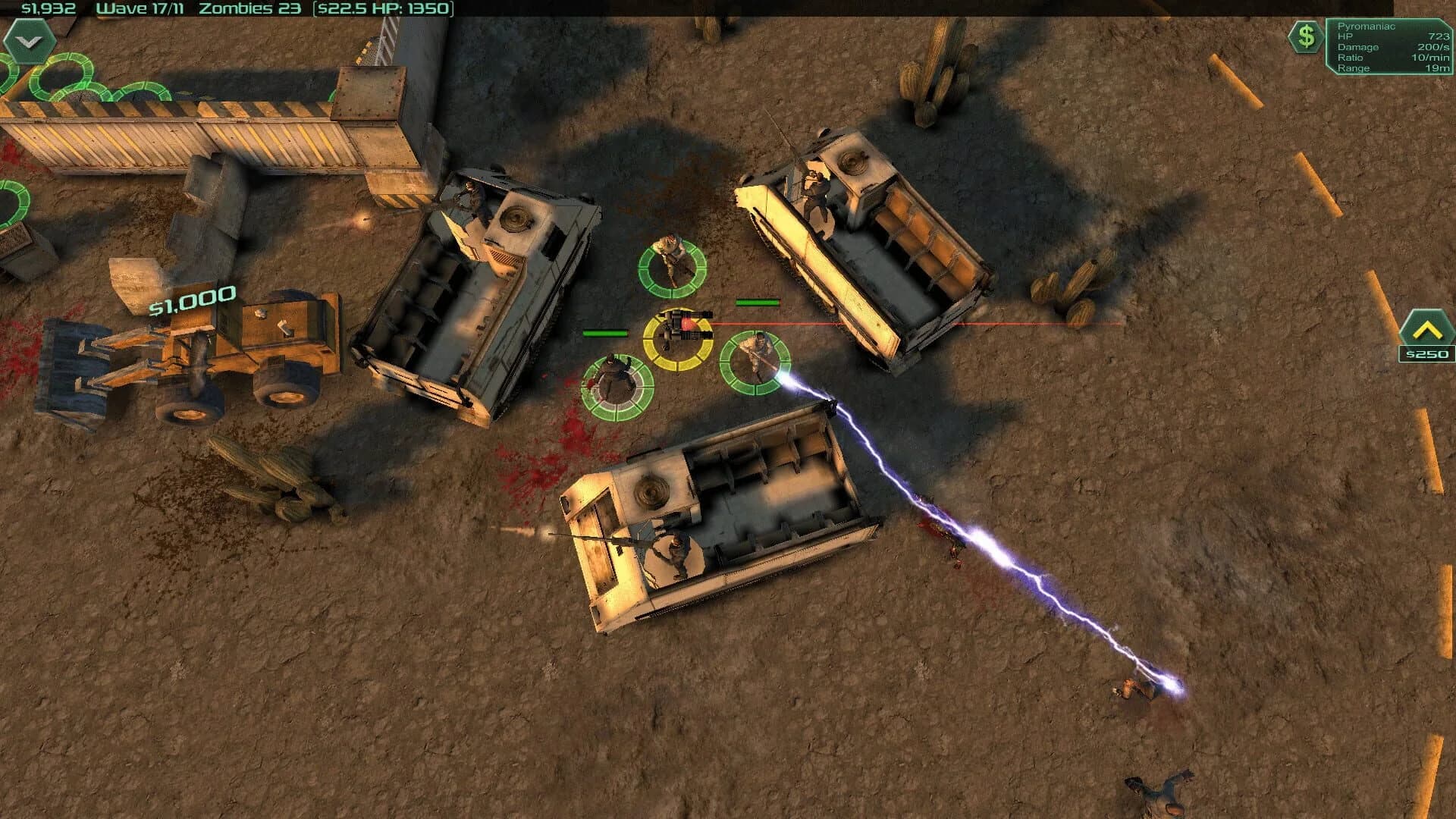 Zombie Defense screenshot 1