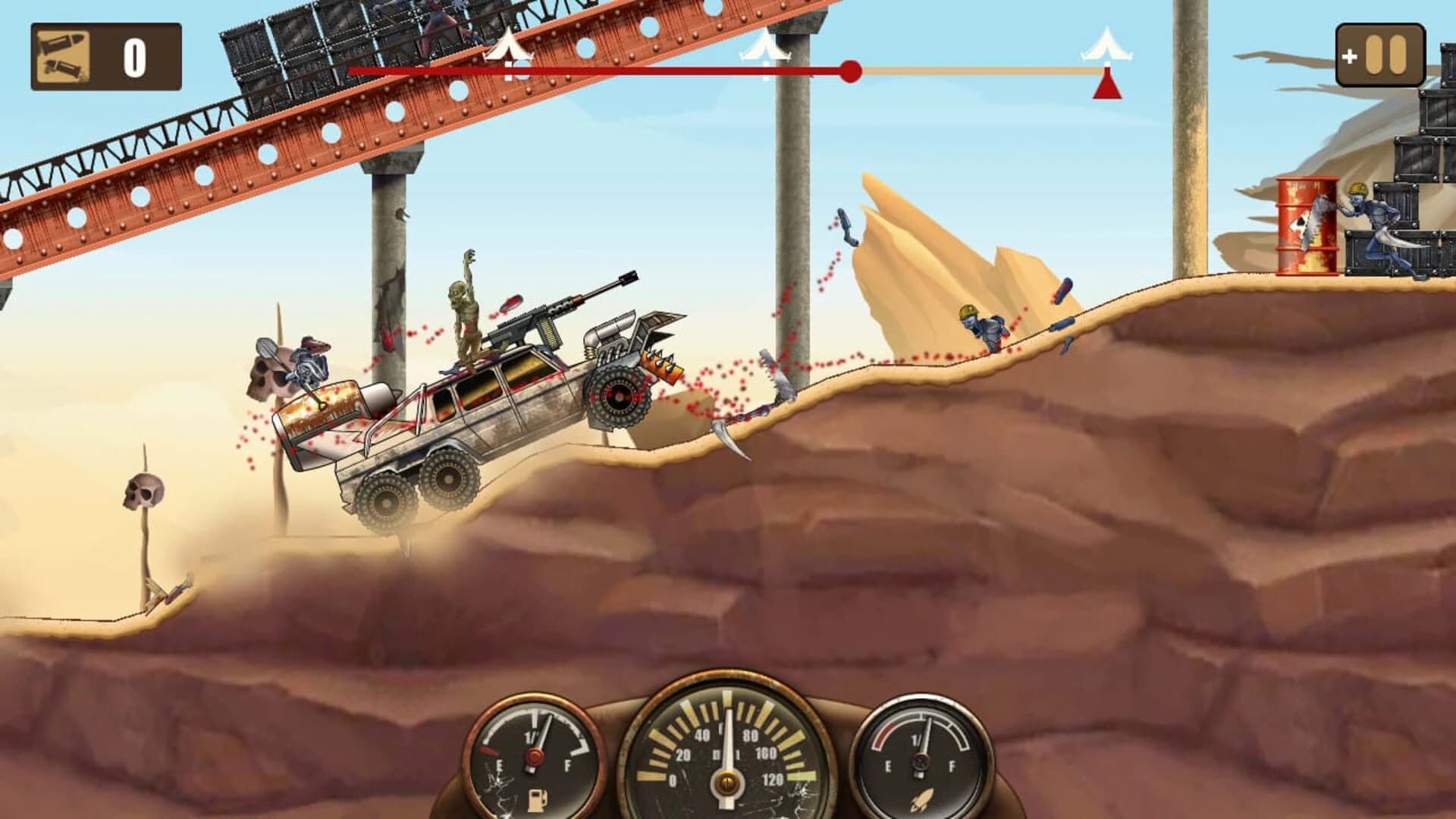 Zombie Hill Race screenshot 4