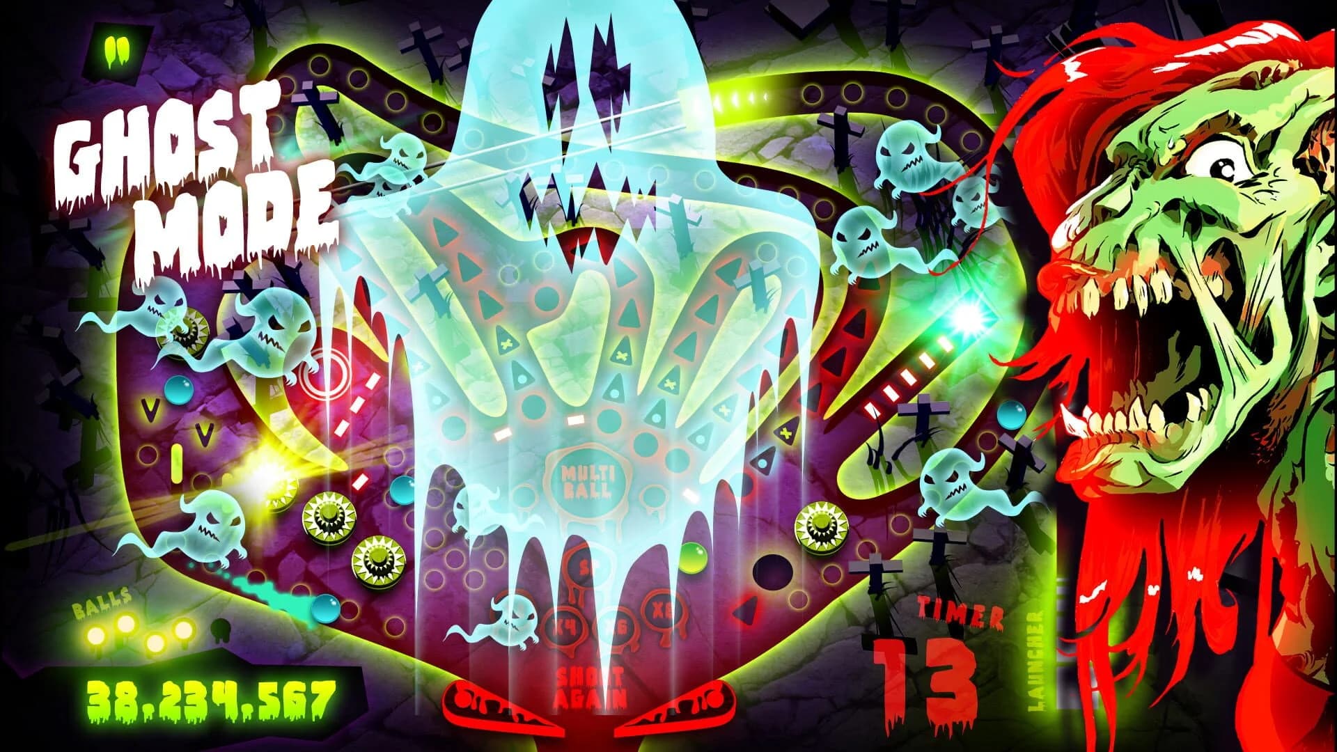 Zombie Pinball screenshot 4