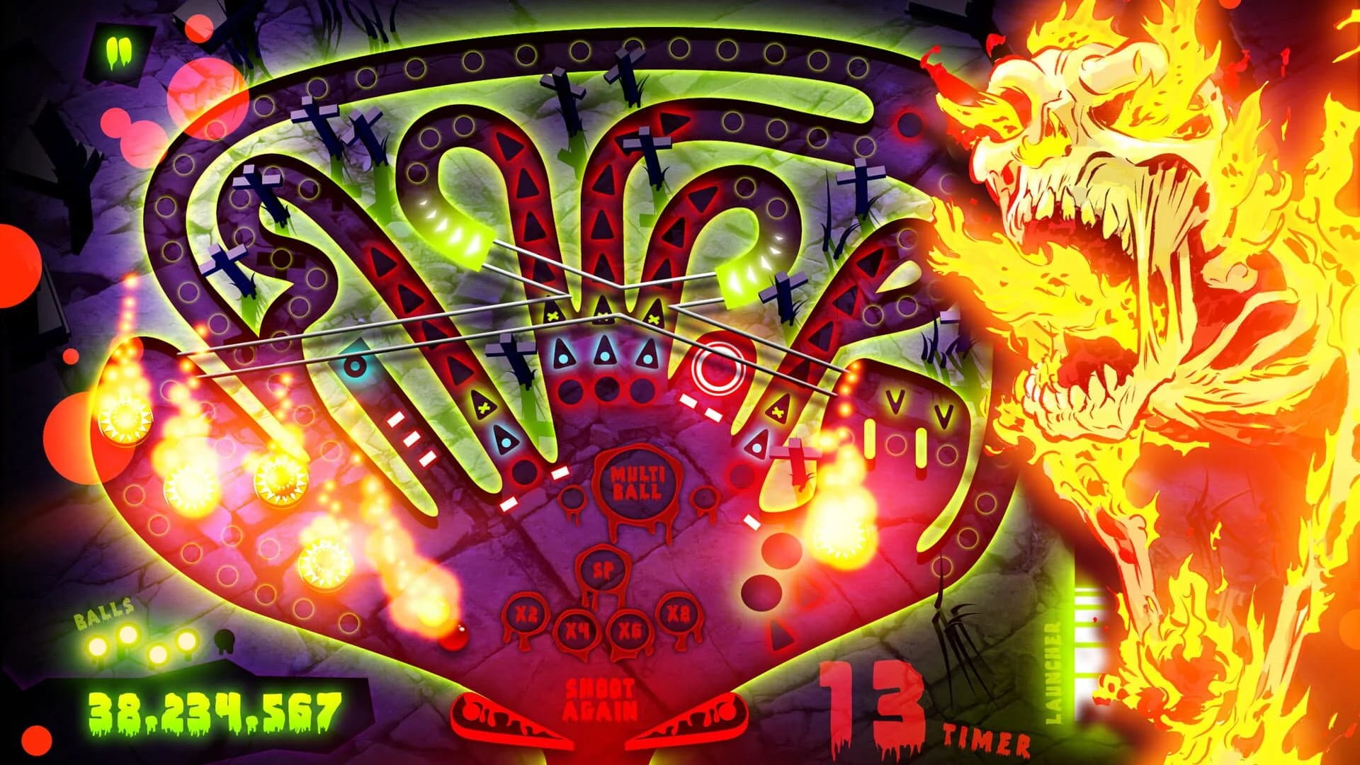 Zombie Pinball screenshot 3