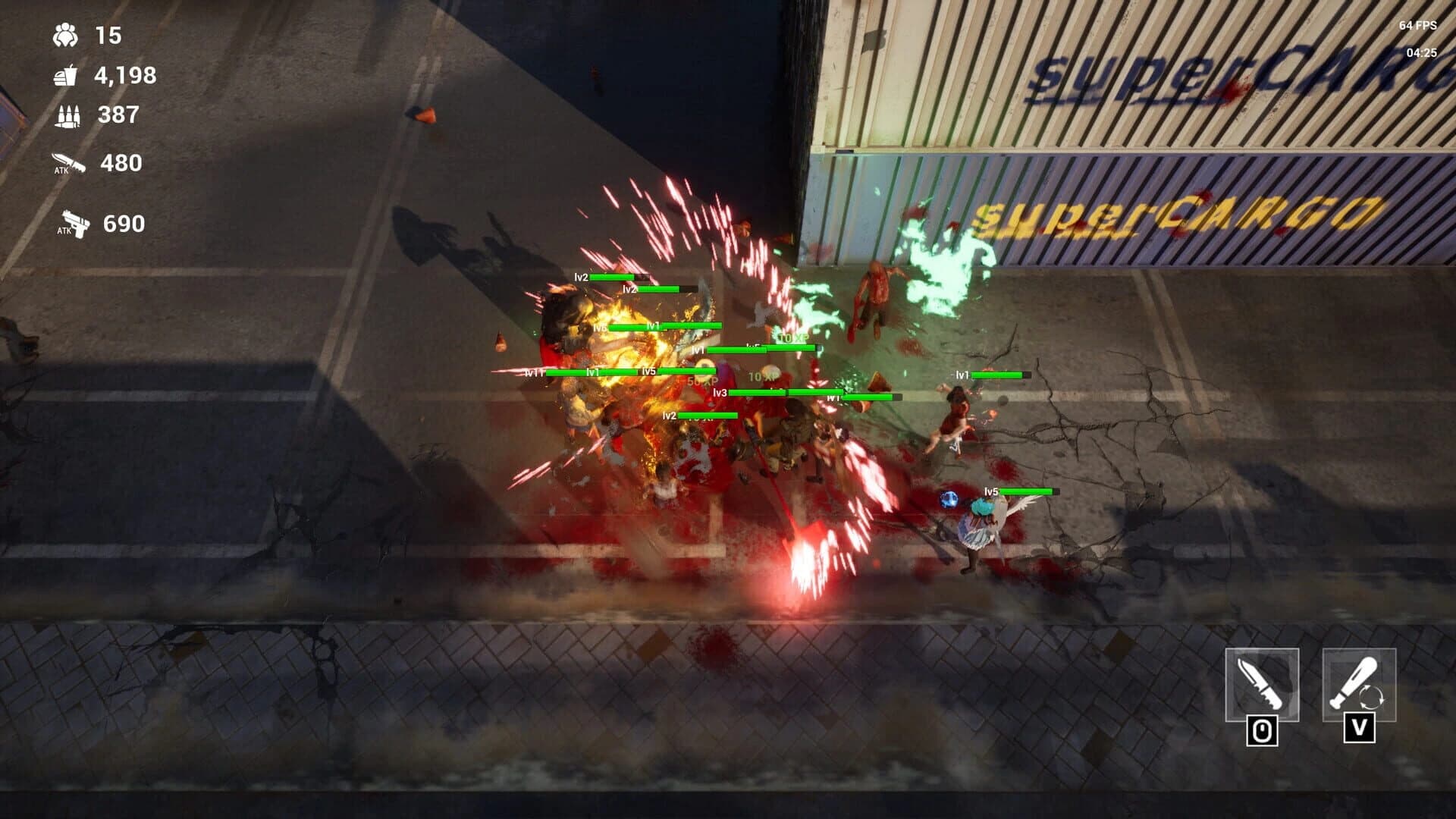 Zombie Town Breakout screenshot 2