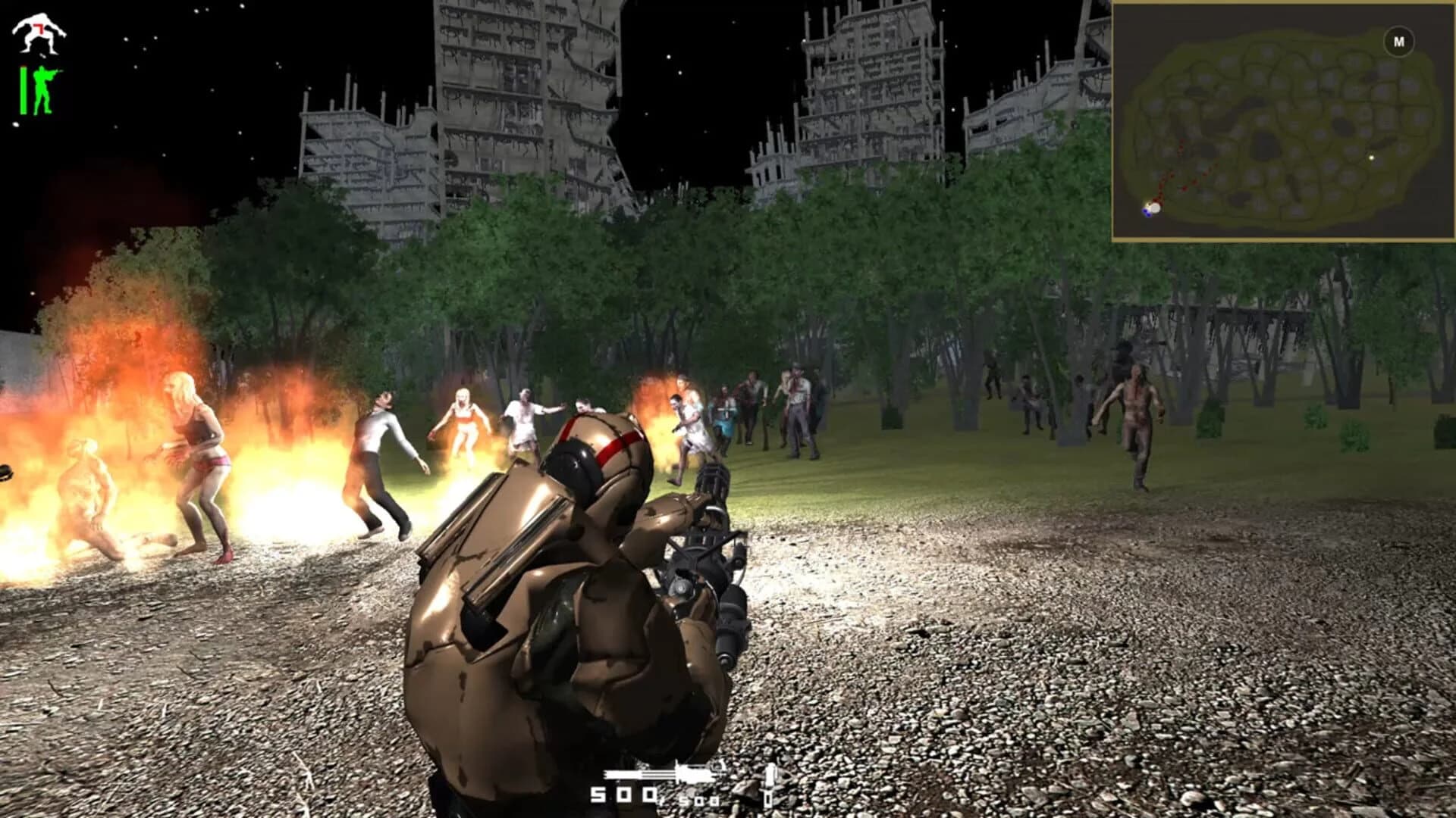 Zombie War screenshot 1