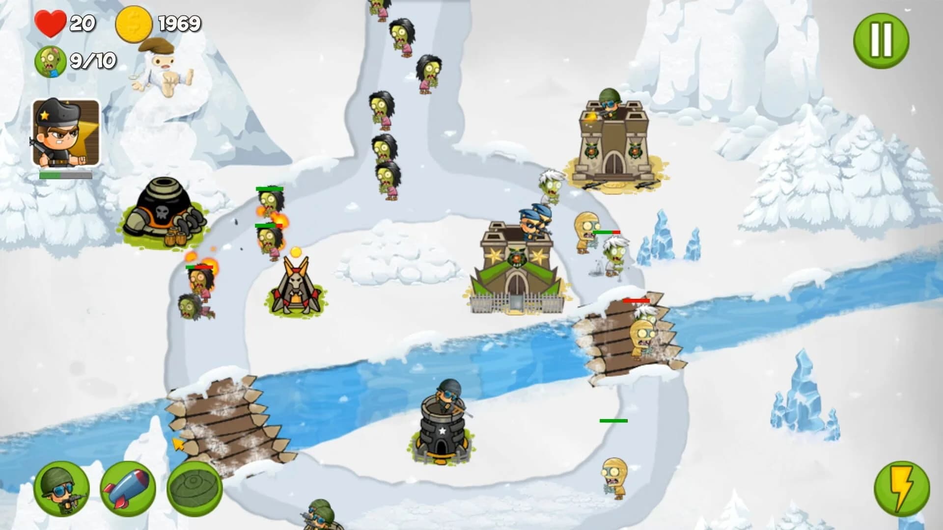 Zombie Wars: Invasion screenshot 1