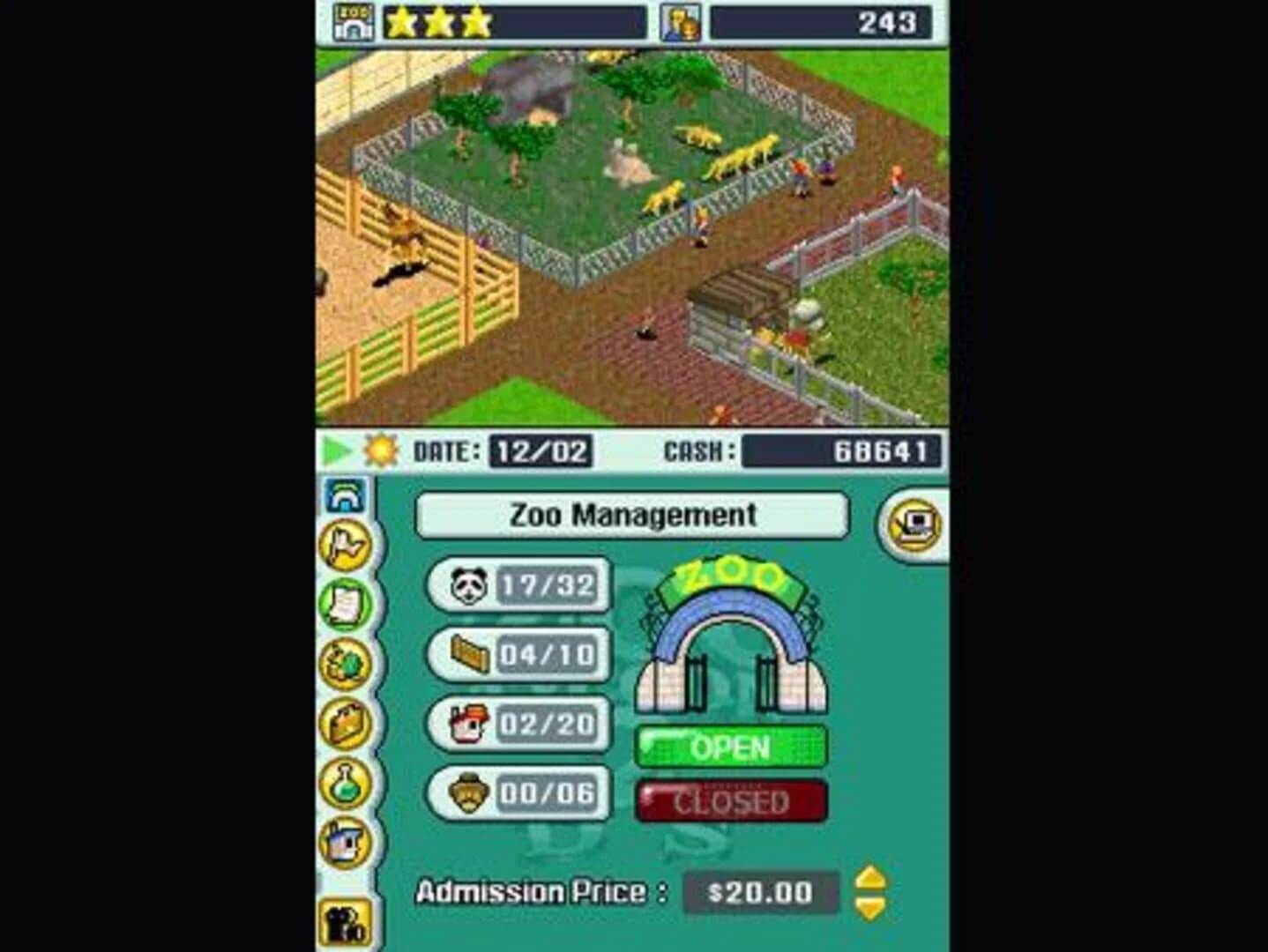 Zoo Tycoon 2 DS screenshot 1