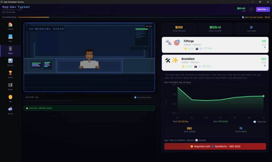 App Developer Tycoon