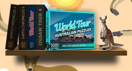 1001 Jigsaw: World Tour - Australian Puzzles