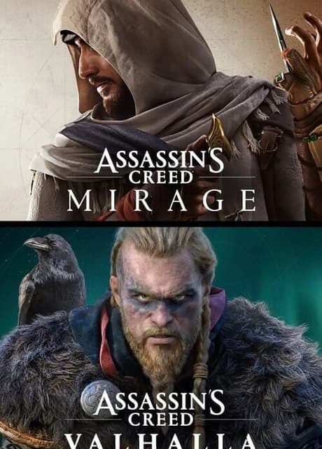 Assassin's Creed Mirage & Assassin's Creed Valhalla Bundle