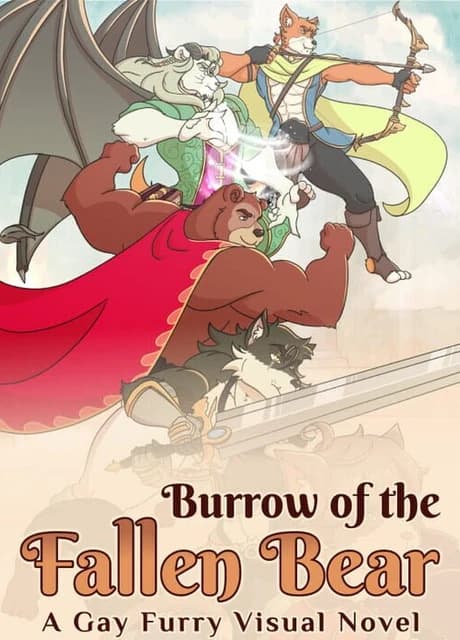 Burrow of the Fallen Bear: A Gay Furry Visual Novel