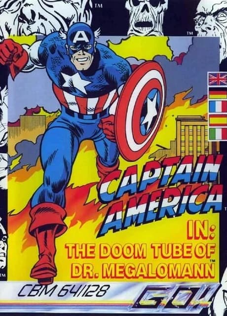 Captain America in: The Doom Tube of Dr. Megalomann