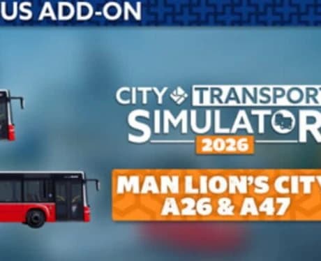 City Transport Simulator 2026: Bus DLC - MAN Lion's City A26 & A47