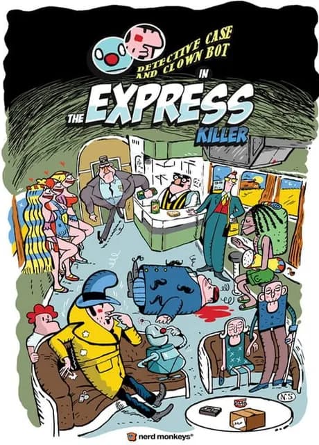 Detective Case and Clown Bot in: The Express Killer