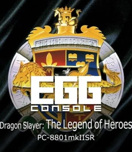 Eggconsole Dragon Slayer: The Legend of Heroes PC-8801mkIISR
