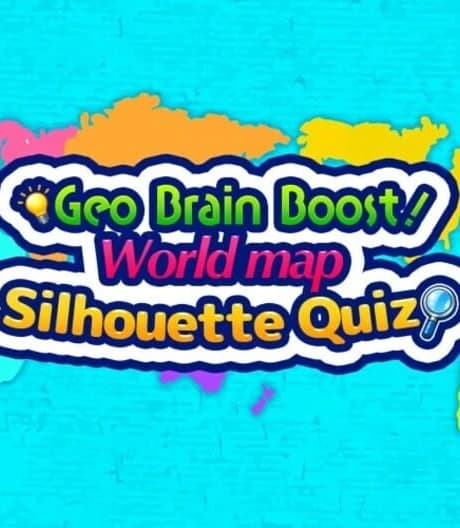Geo Brain Boost! World Map Silhouette Quiz