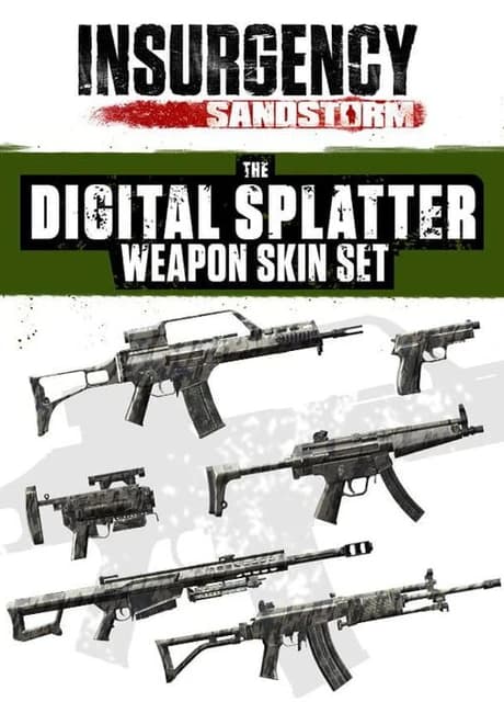 Insurgency: Sandstorm - Digital Splatter Weapon Skin Set