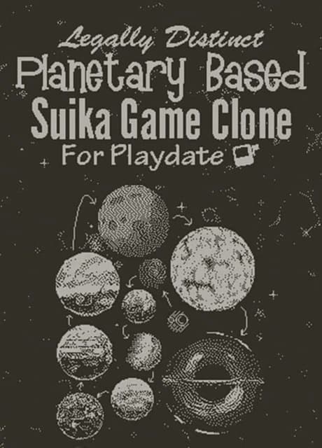 Legally Distinct, Planetary Based, Suika Game Clone