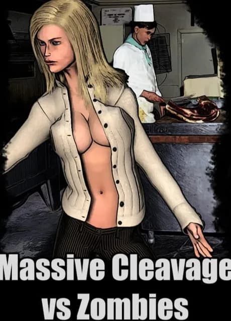 Massive Cleavage vs Zombies: Awesome Edition